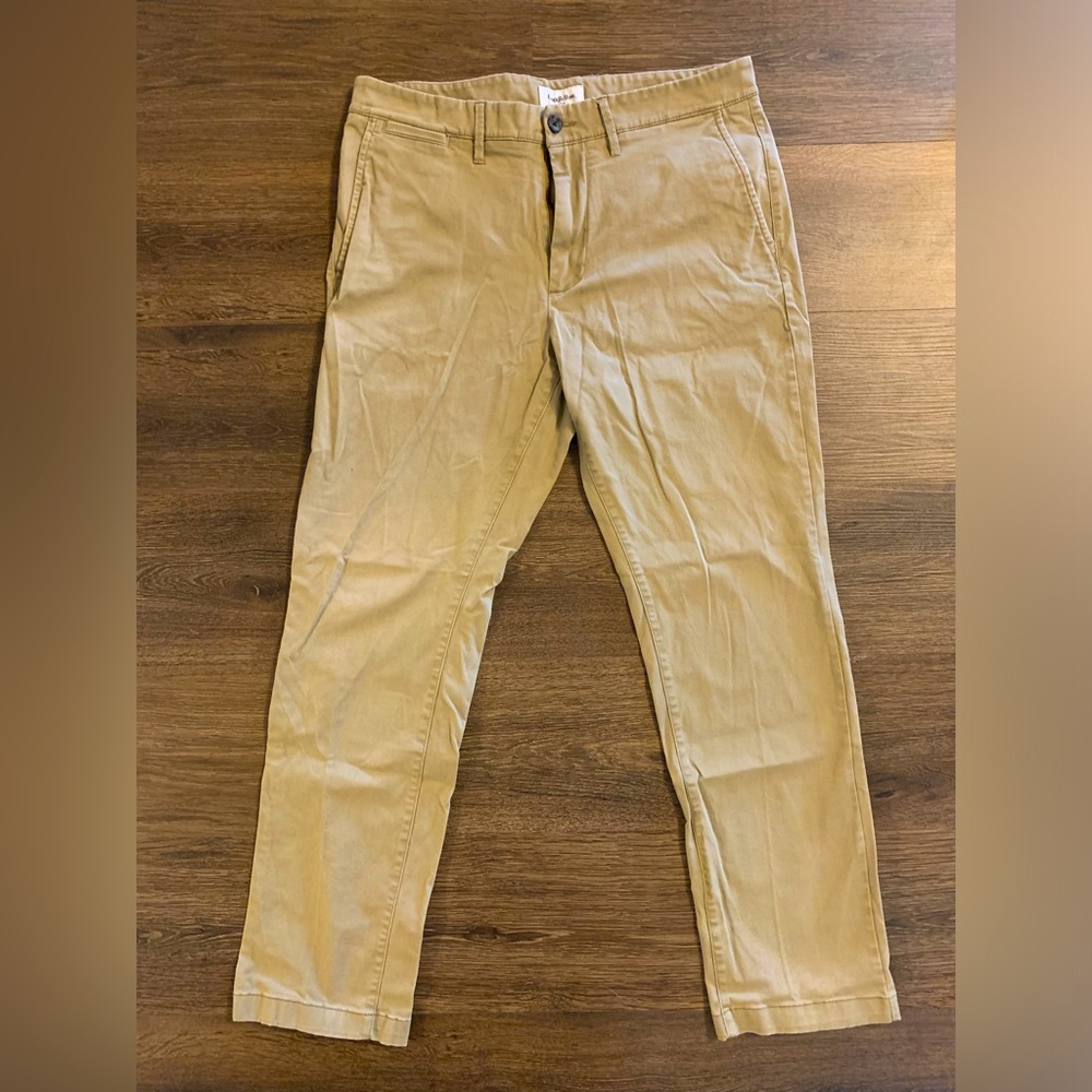 Goodfellow Hennepin Chino 34x30 Tan